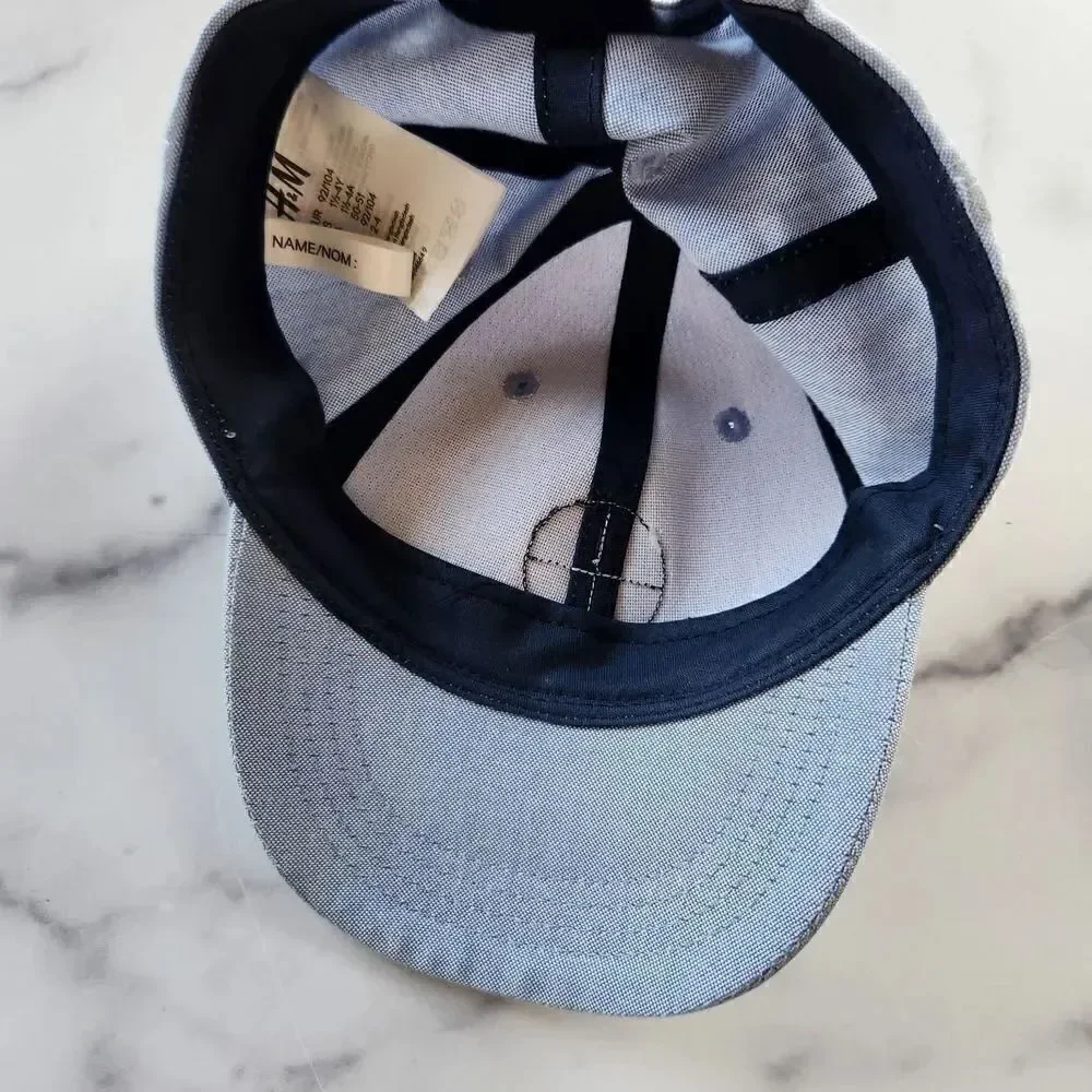 H&M boys light blue baseball cap hat Los Angeles California